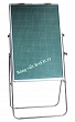 Chalk stainless steel foot flipchart board from Korea screen printing KT: 80x120 cm (multiple sizes)