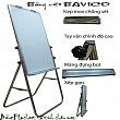 Brush pen flipchart board from Korea with stainless steel legs Dimensions: 120x80 cm (many sizes)