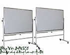 Double sides mobile Board 80 x 120cm